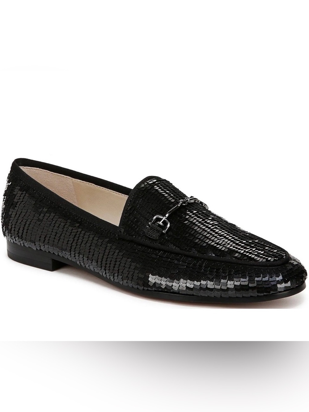 Sam Edelman Women's Loraine Loafer
Color: Black Sequin size 6 new/no box - Picture 1 of 16